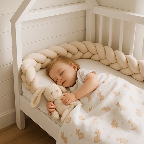 Tresse de lit bebe confort beige