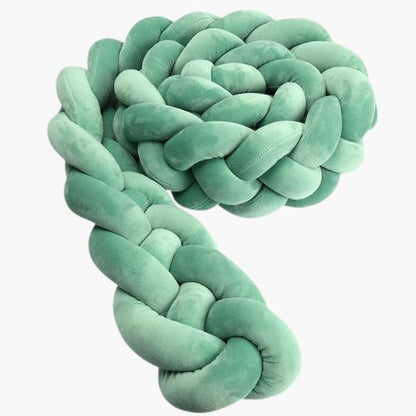 Tresse-de-lit-bébé-jade-verte