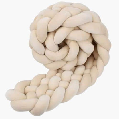 Tresse de lit cabane creme