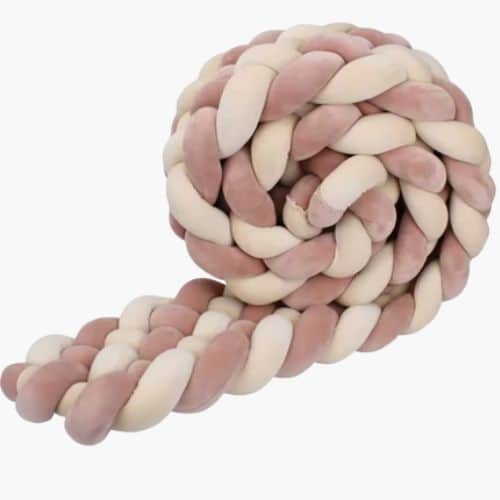 Tresse de lit cabane fraise
