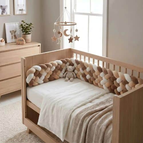 Tresse de lit cabane terracotta enfant
