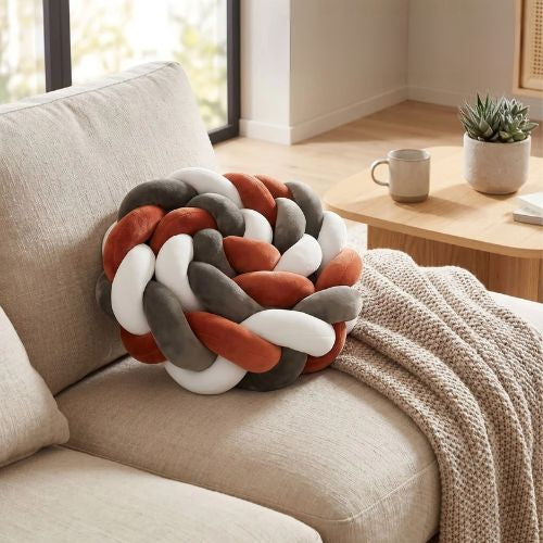 Tresse de lit cabane tricolore