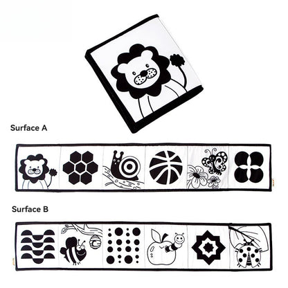 Black And White Bed Cloth Book